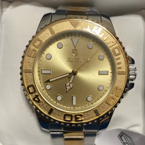 Invicta Other - Montres Prestige X Invicta Men's Watch - 43mm, Gold, Steel (MPW-0264)